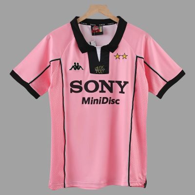 97/98 Juventus Centenary Away Retro Soccer Jersey