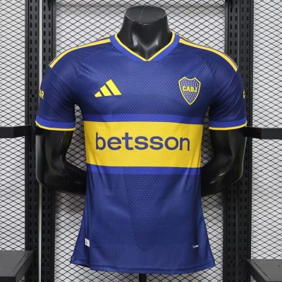 2027 Boca Juniors Home Player Version Soccer Jersey
