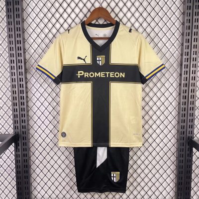 26/27 Parma Home Kids Soccer Jersey