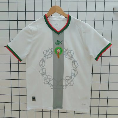 2022 Morocco Away Retro Soccer Jersey