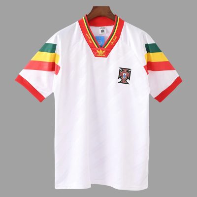 1992 Portugal Away Retro Soccer Jersey
