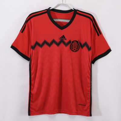 2014 Mexico Away Retro Soccer Jersey