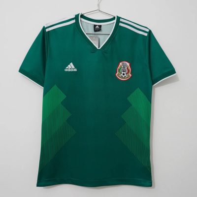 2018 Mexico Home Retro Soccer Jersey