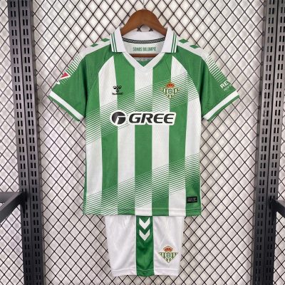 26/27 Real Betis Home Kids Soccer Jersey