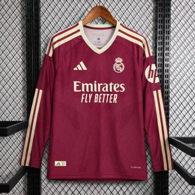 26/27 Real Madrid Third Long Sleeve Soccer Jersey