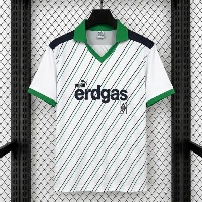 85/86/87 Borussia Monchengladbach Home Retro Soccer Jersey