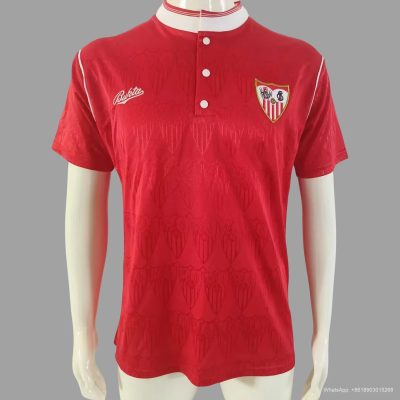 90/92 Sevilla Away Retro Soccer Jersey