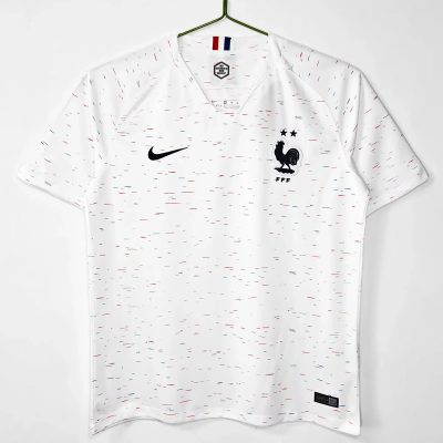2018 France Away Retro Soccer Jersey
