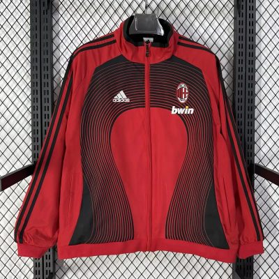 25/26 AC Milan Red Tracking Jacket