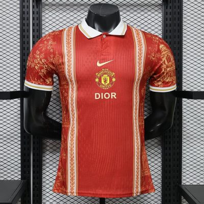 26/27 Manchester United x Dior Paristian Heritage Concept Player Version Soccer Jersey