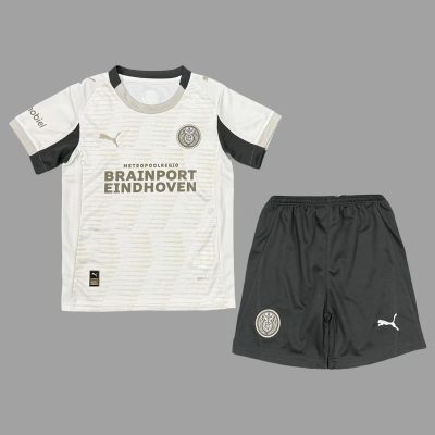 25/26 PSV Eindhoven Third Kids Soccer Jersey Size 16-28