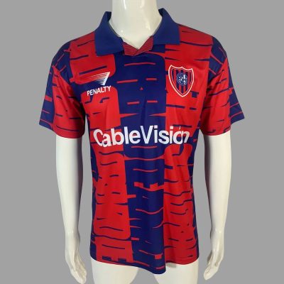 95/96 San Lorenzo Home Retro Soccer Jersey