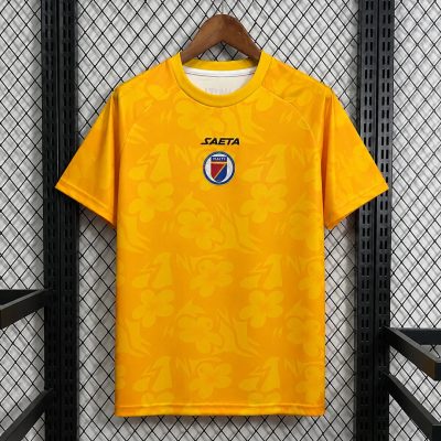 2026 Haiti Goalkeeper Yellow Soccer Jersey