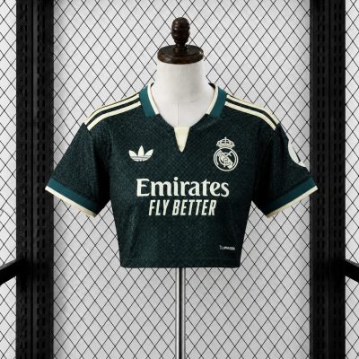 26/27 Real Madrid Away Crop Soccer Jersey