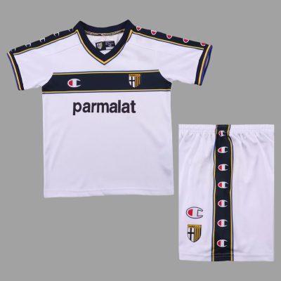 02/03 Parma Away Retro Soccer Jersey Size 16-28