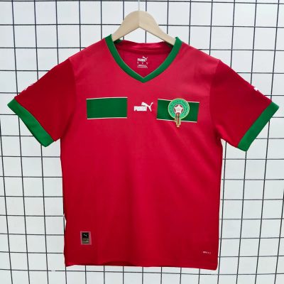 2022 Morocco Home Retro Soccer Jersey