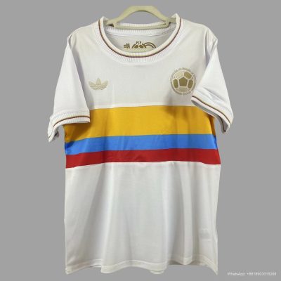 2024 Colombia Centenary Version Soccer Jersey