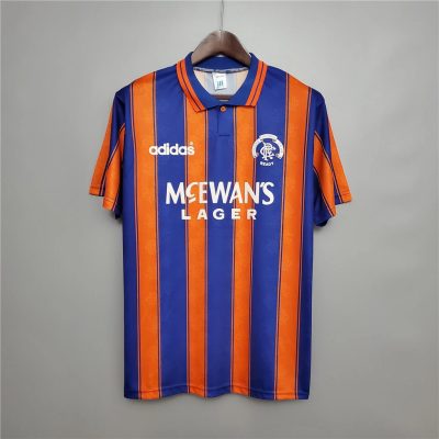 93/94 Rangers Away Retro Soccer Jersey