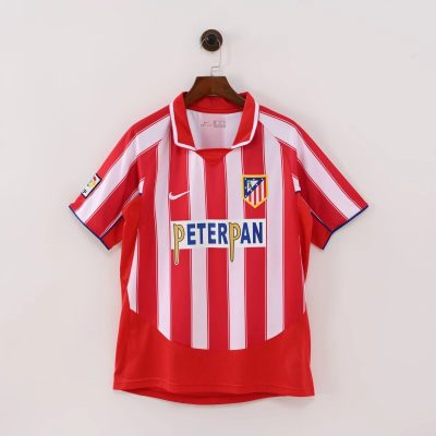 03/04 Atletico Madrid Home V4 Retro Soccer Jersey