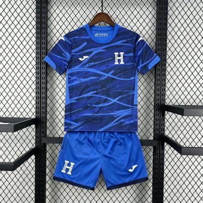 2026 Honduras Fourth Kids Soccer Jersey Size 16-28
