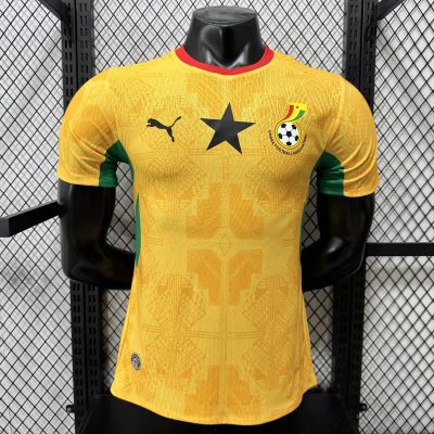2026 Ghana Away Player Version Soccer Jersey