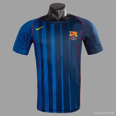 04/05 Barcelona Away Retro Soccer Jersey