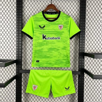 26/27 Athletic Club Bilbao Goalkeeper Away Kids Soccer Jersey