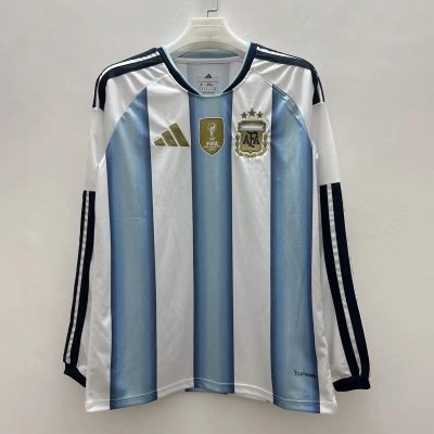 2026 Argentina Home Long Sleeve Soccer Jersey