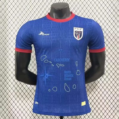 2024 Cape Verde Home Player Version Soccer Jersey