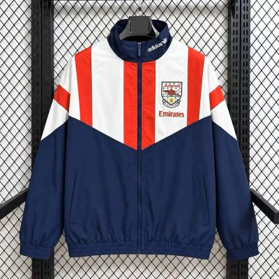 26/27 Arsenal EQT Navy Red White Windbreaker