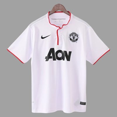 12/13 Manchester United Away Retro soccer jersey