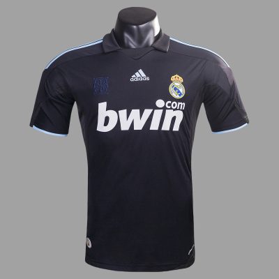 09/10 Real Madrid Away Retro Soccer Jersey