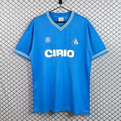 84/85 Napoli Home Retro Soccer Jersey