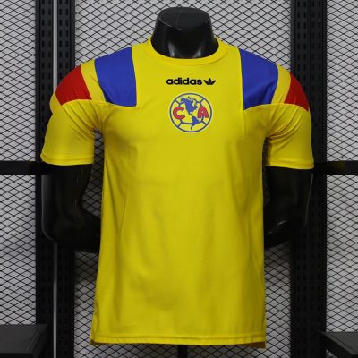 26/27 Club America EQT Yellow Player Version Soccer Jersey