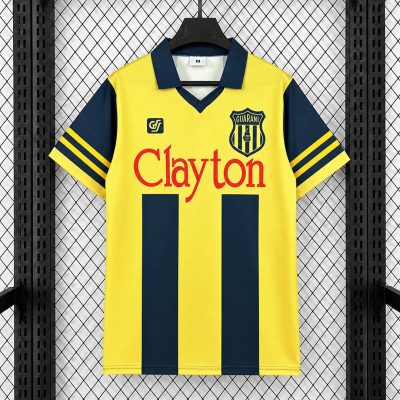 1986 Club Guarani Home Retro Soccer Jersey
