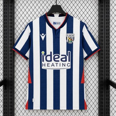 26/27 West Bromwich Home Soccer Jersey