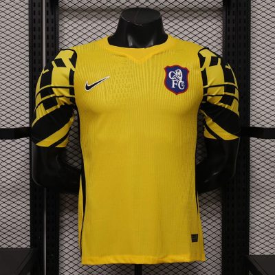 26/27 Chelsea Training Player Version Yellow Soccer Jersey