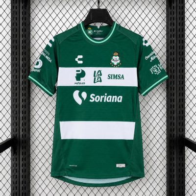 26/27 Santos Laguna Home Player Version Soccer Jersey