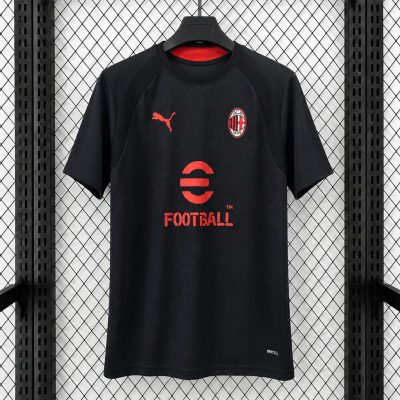 26/27 AC Milan Training Black Soccer Jersey