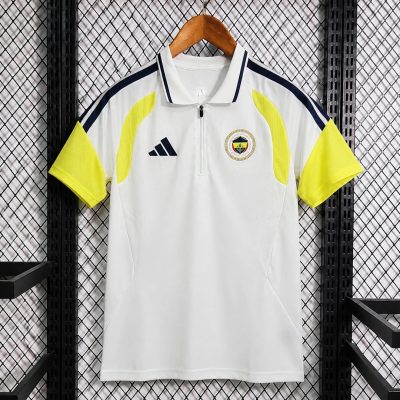 26/27 Fenerbahce Training 2 White Soccer Jersey
