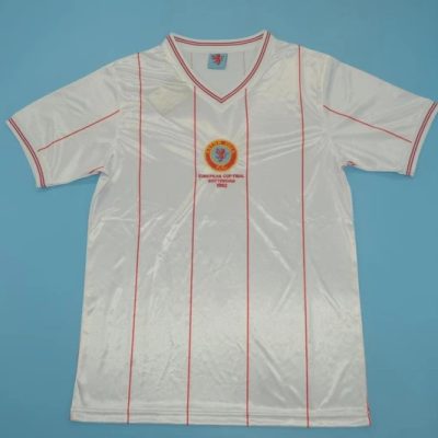 81/82 Aston Villa Away Retro Soccer Jersey