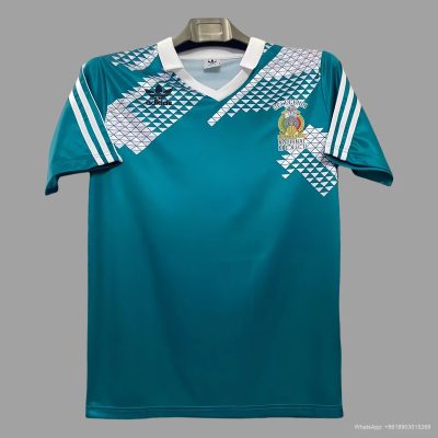 1990 Mexico Home Retro soccer jersey