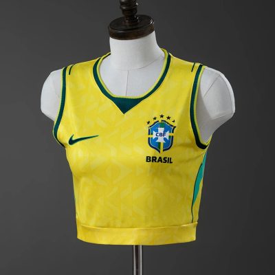 2026 Brazil Home Crop Top