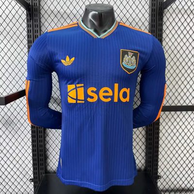 25/26 Newcastle United Third Long Sleeve Player Version Soccer Jersey
