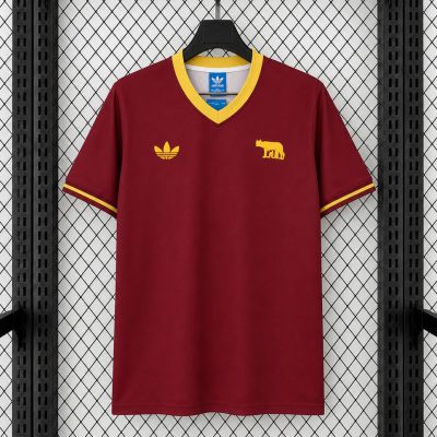 26/27 AS Roma Centenary Retro Soccer Jersey