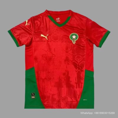 2024 Morocco Home Soccer Jersey