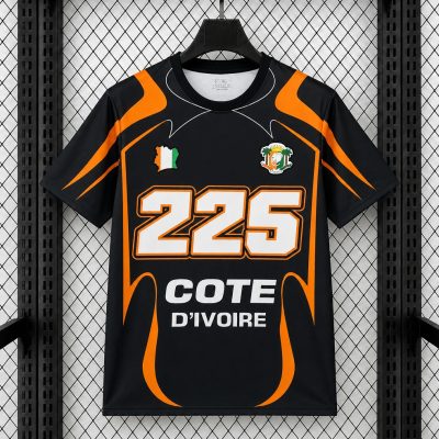 2026 Ivory Coast 225 Special Edition Black Soccer Jersey