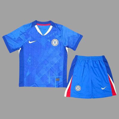 25/26 Chelsea Home Kids Soccer Jersey Size 16-28