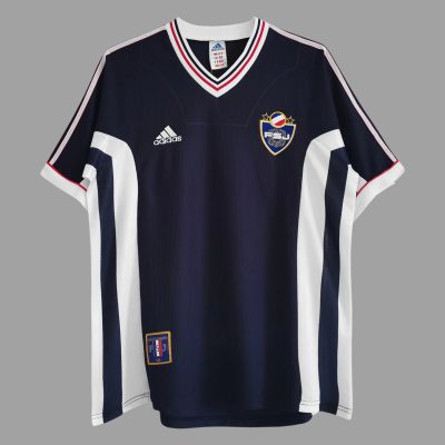 1998 Yugoslavia Home Retro Soccer Jersey