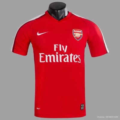 08/10 Arsenal Home Retro Soccer Jersey